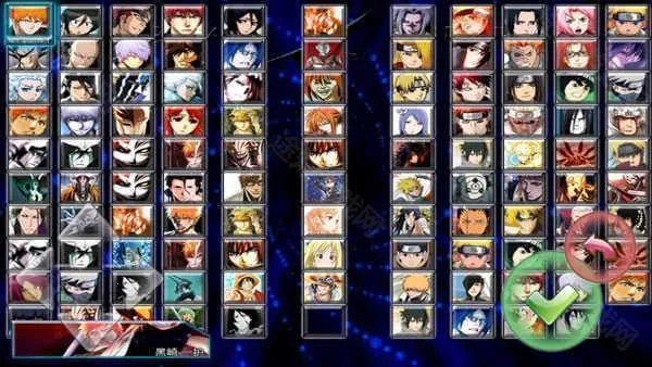 死神vs火影全(火影死神格斗游戏) 死神vs火影全(火影死神格斗游戏)